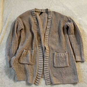 Cozy Knit Cardigan in Beige
